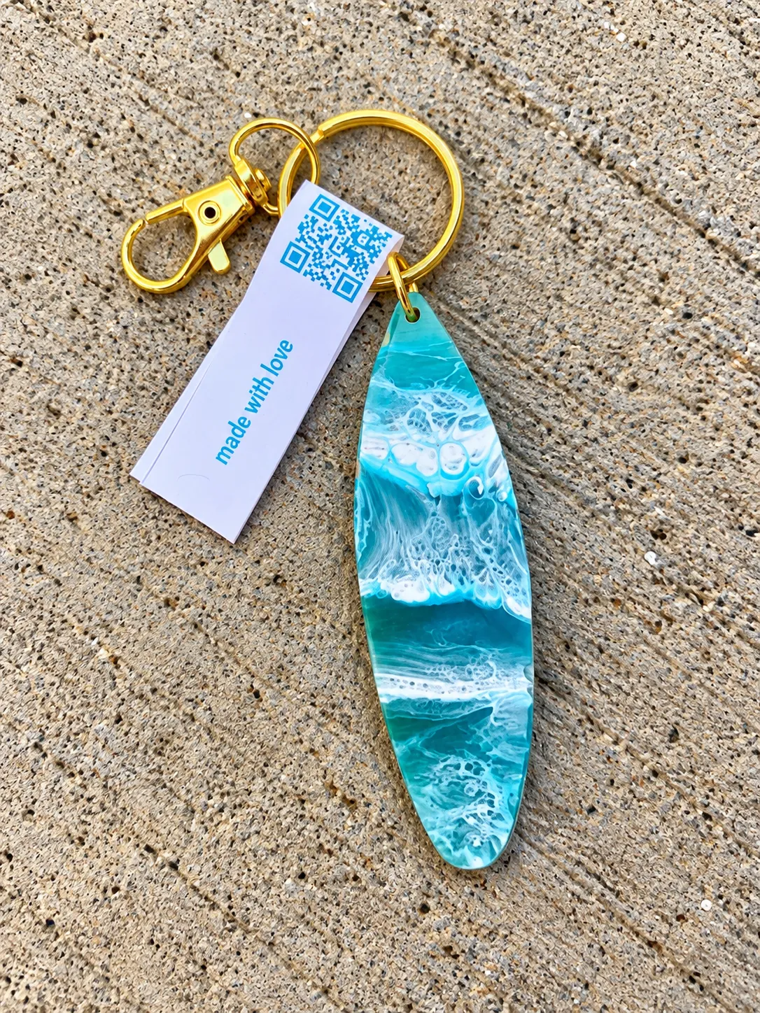 Abu Dhabi Surf Competition 2026 — Custom Resin Keychains