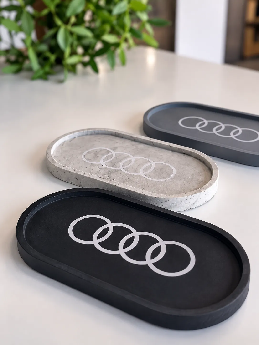 Audi — Branded Jesmonite Trays