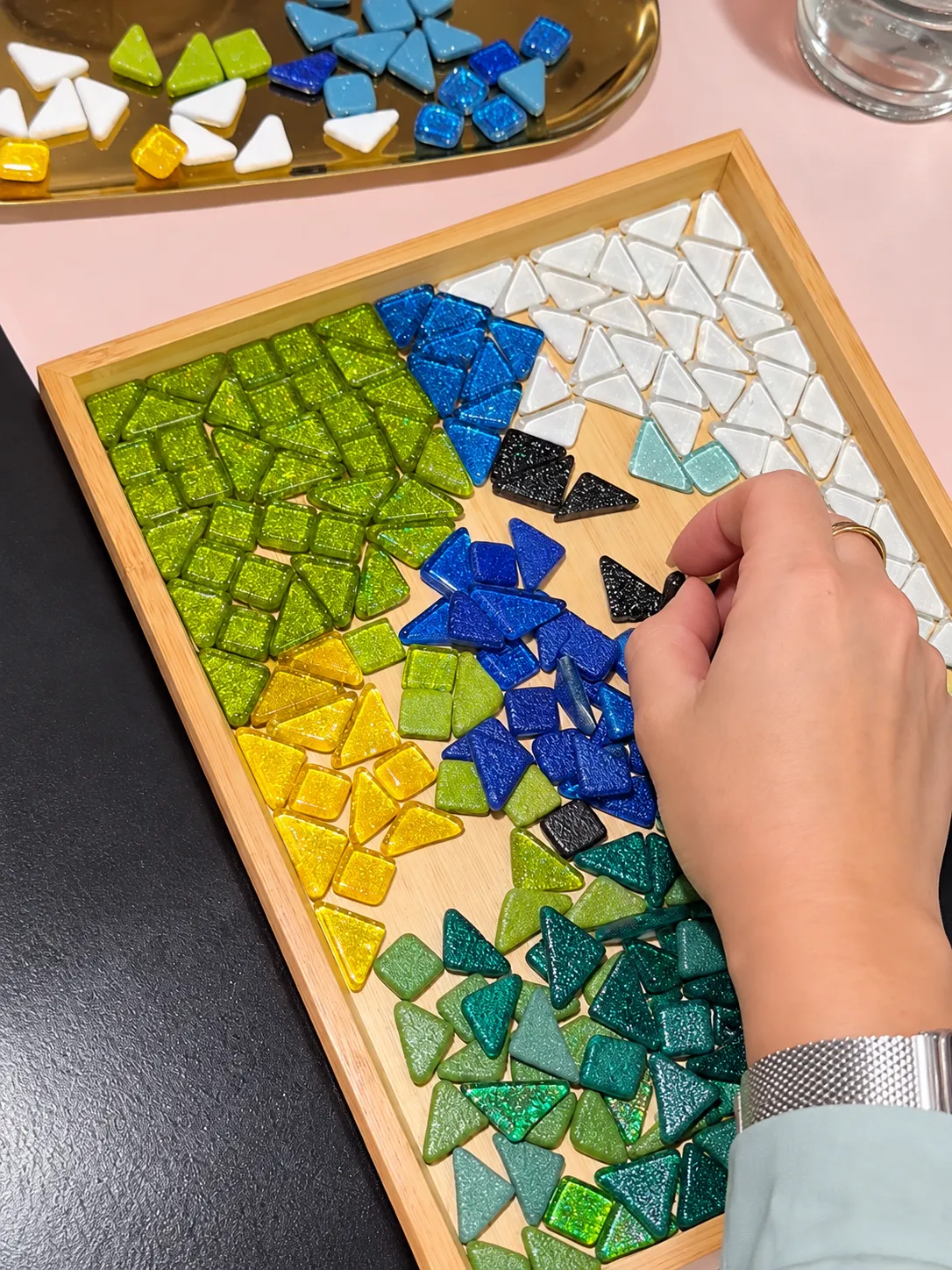 BMW — Diwali In-Store Mosaic Art