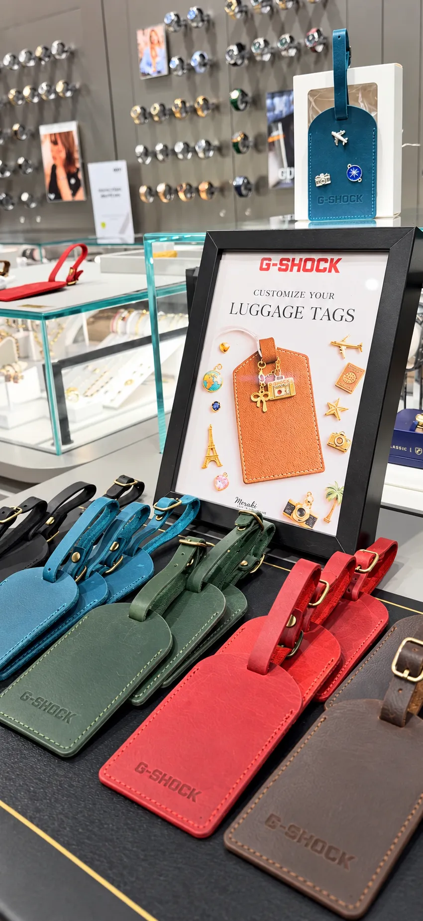 G-SHOCK — Personalised Luggage Tag Charm Bar