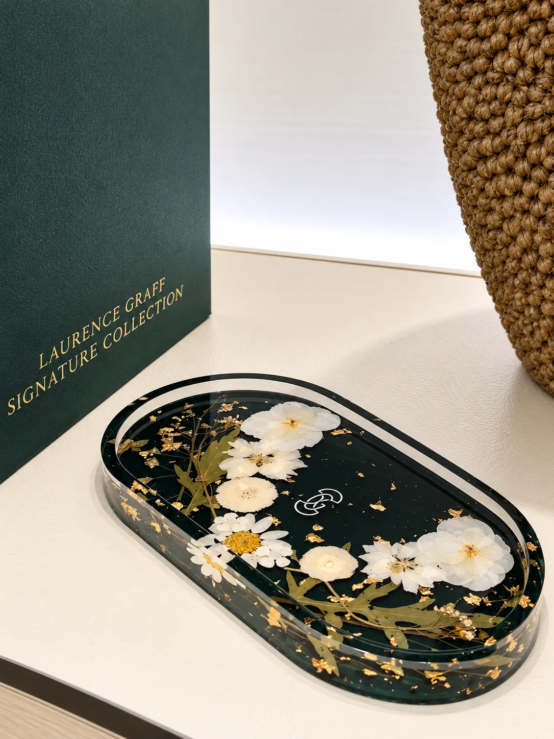 Graff — In-Store Pressed Flower Resin Trays