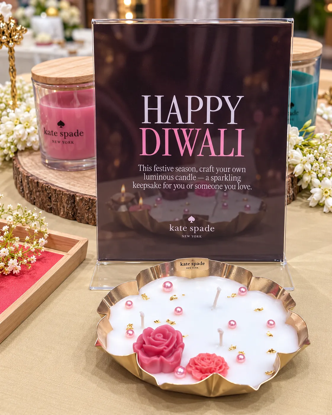 Kate Spade — Diwali Candle Bar