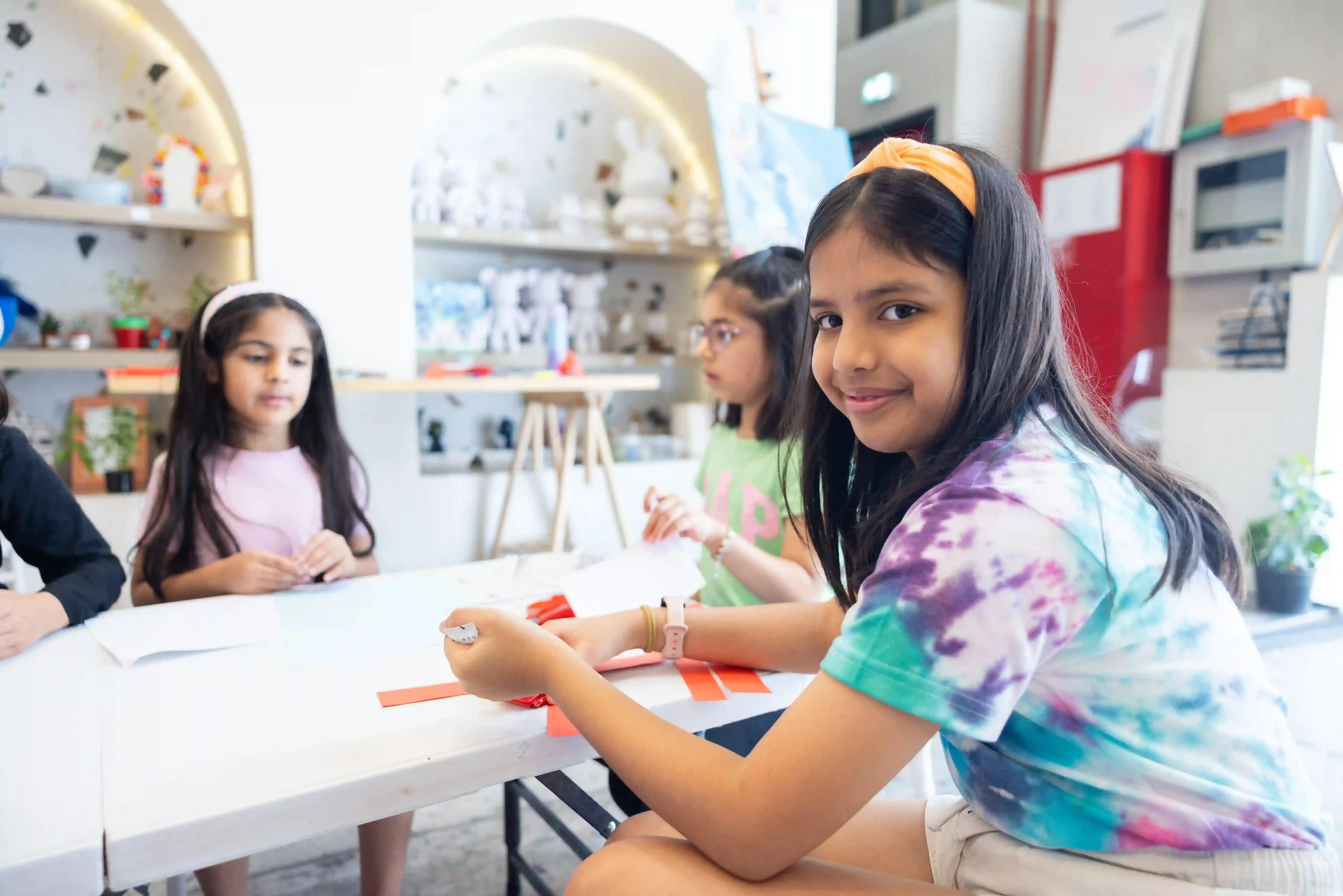 Child at Meraki workshop