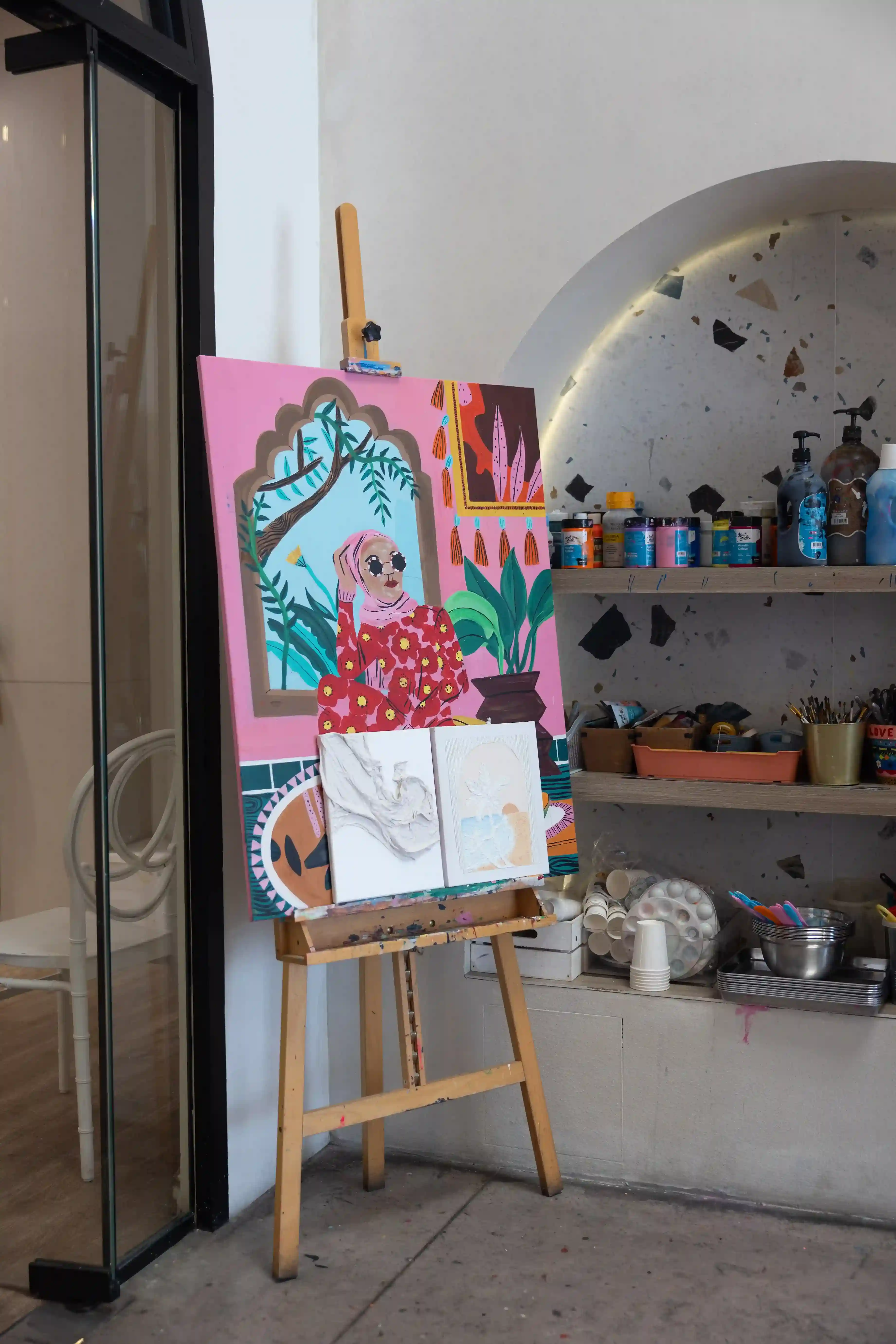 Integrating kid’s beloved themes in the art theme of the party at Meraki